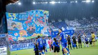 Persib Bandung meraih juara BRI Super League 2025/2026 setelah bermain 0-0 melawan Persijap Jepara di Stadion Gelora Bandung Lautan Api, Bandung, Jawa Barat, Sabtu (23/5/2025) sore. (Bola.com/Bagaskara Lazuardi)