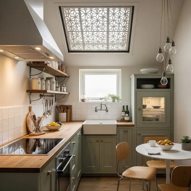 Inspirasi Dapur Tempo Dulu (AI Generated)