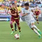 Dominic Solanke tampil impresif pada Piala Dunia U-20 2017. (AFP/Kim Doo-Ho)