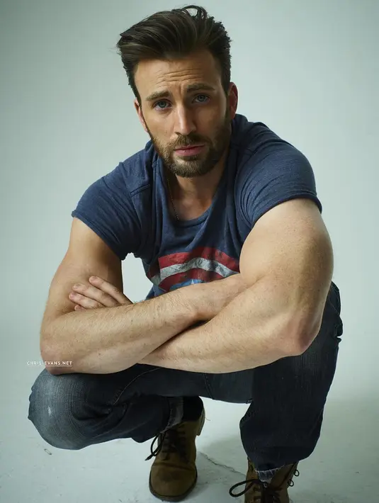 "Agenku mengatakan bahwa mereka memilih Chris Evans," ujar John mengingat hal itu. (instagram/igchrisevans)