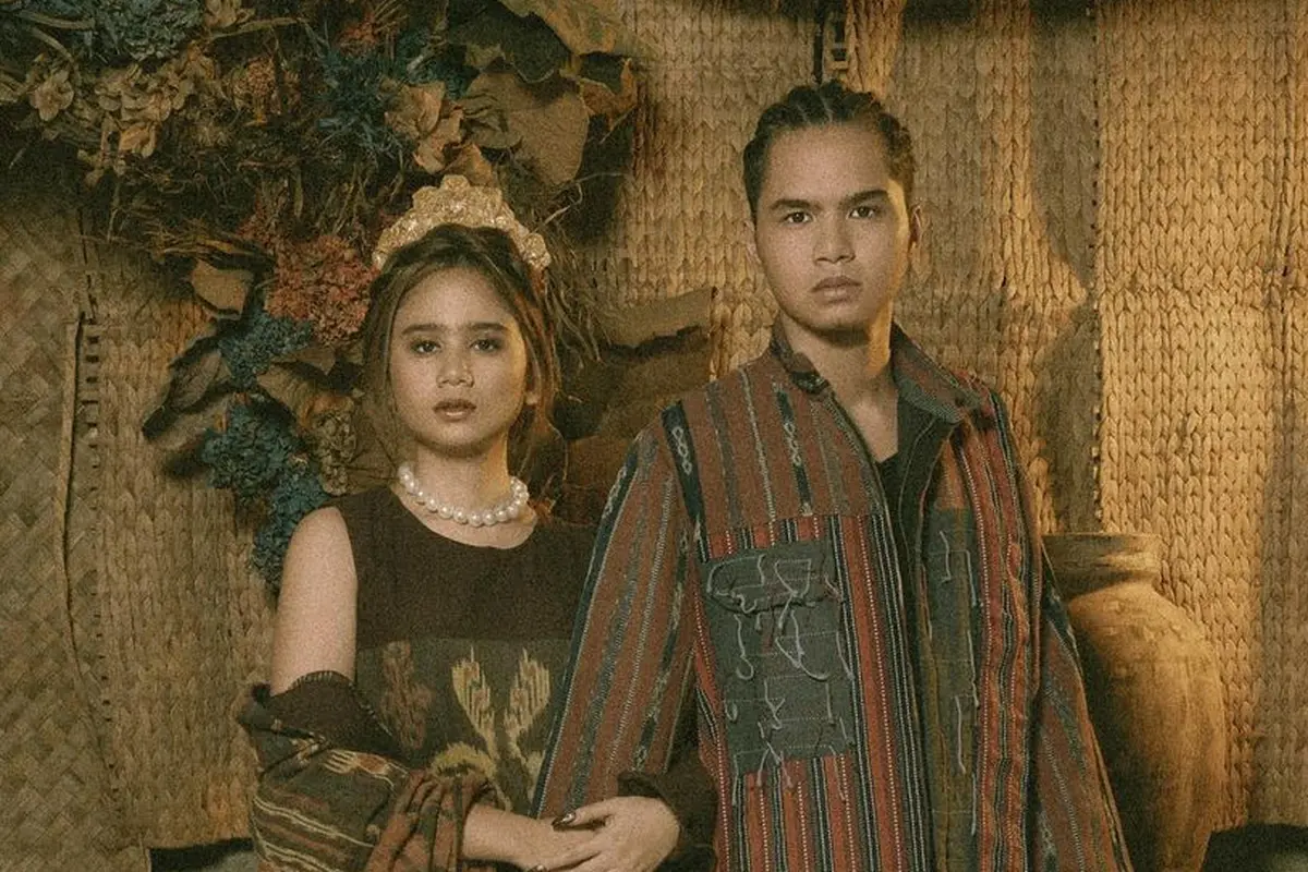 Tampil Serasi, Ini 7 Pemotretan Tissa Biani dan Dul Jaelani dengan Kain Nusantara