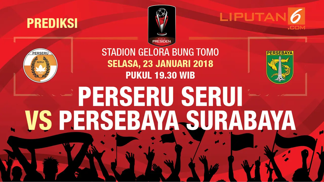 Prediksi Perseru Surui VS Persebaya  Surabaya