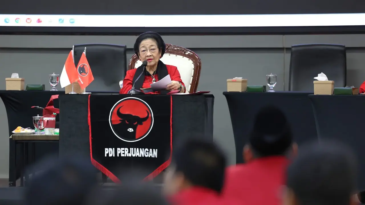 Ketua Umum (Ketum) PDI Perjuangan (PDIP), Megawati Soekarnoputri