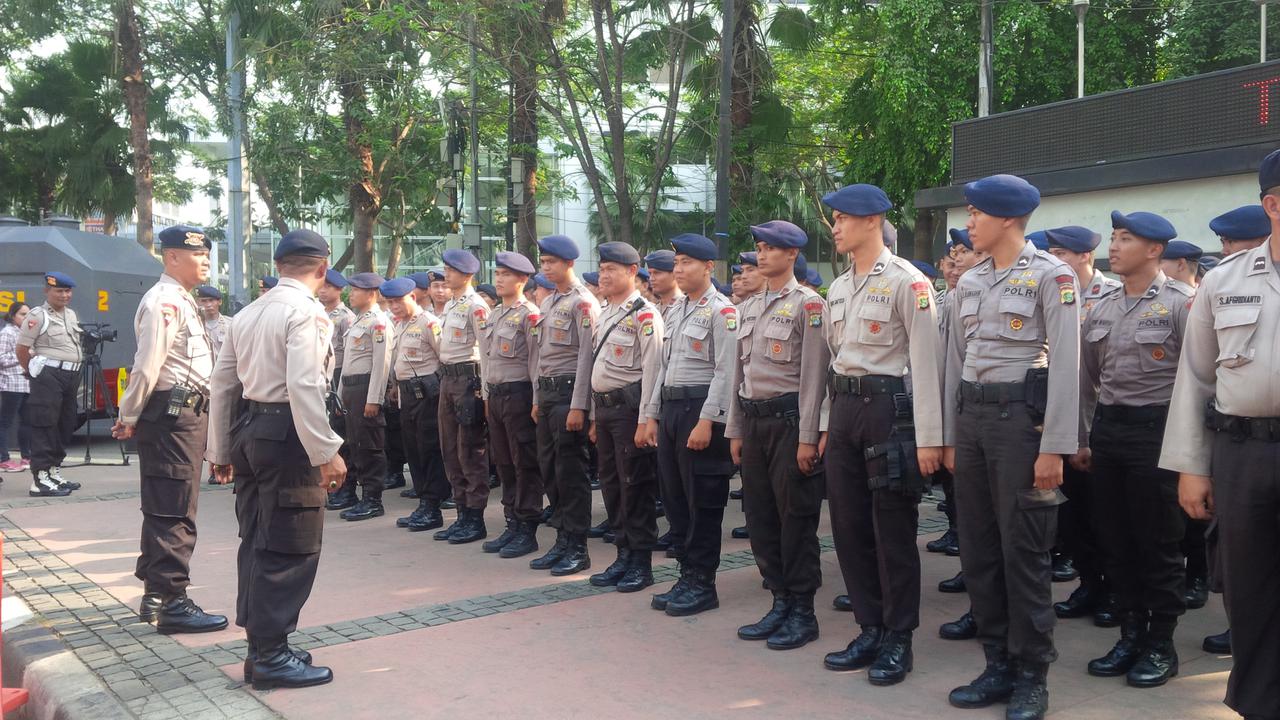 Polisi amankan demo