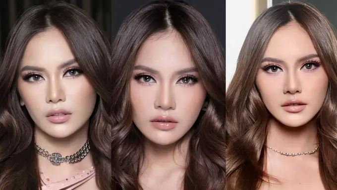 Gaya Makeup Terbaru Mahalini Raharja, Beda Look Tapi Sama-Sama Tampil Mirip Barbie