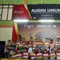 Sebanyak 24 pebulu tangkis belia lolos Audisi Umum Djarum Beasiswa Bulu Tangkis 2018 di Balikpapan, Kalimantan Timur, Senin (16/4/2018). (foto: istimewa)