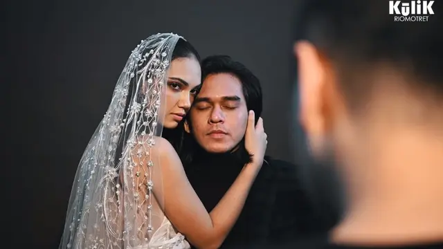 7 Pemotretan Haico Van Der Veken dan Rangga Azof, Bertema Romantik Wedding