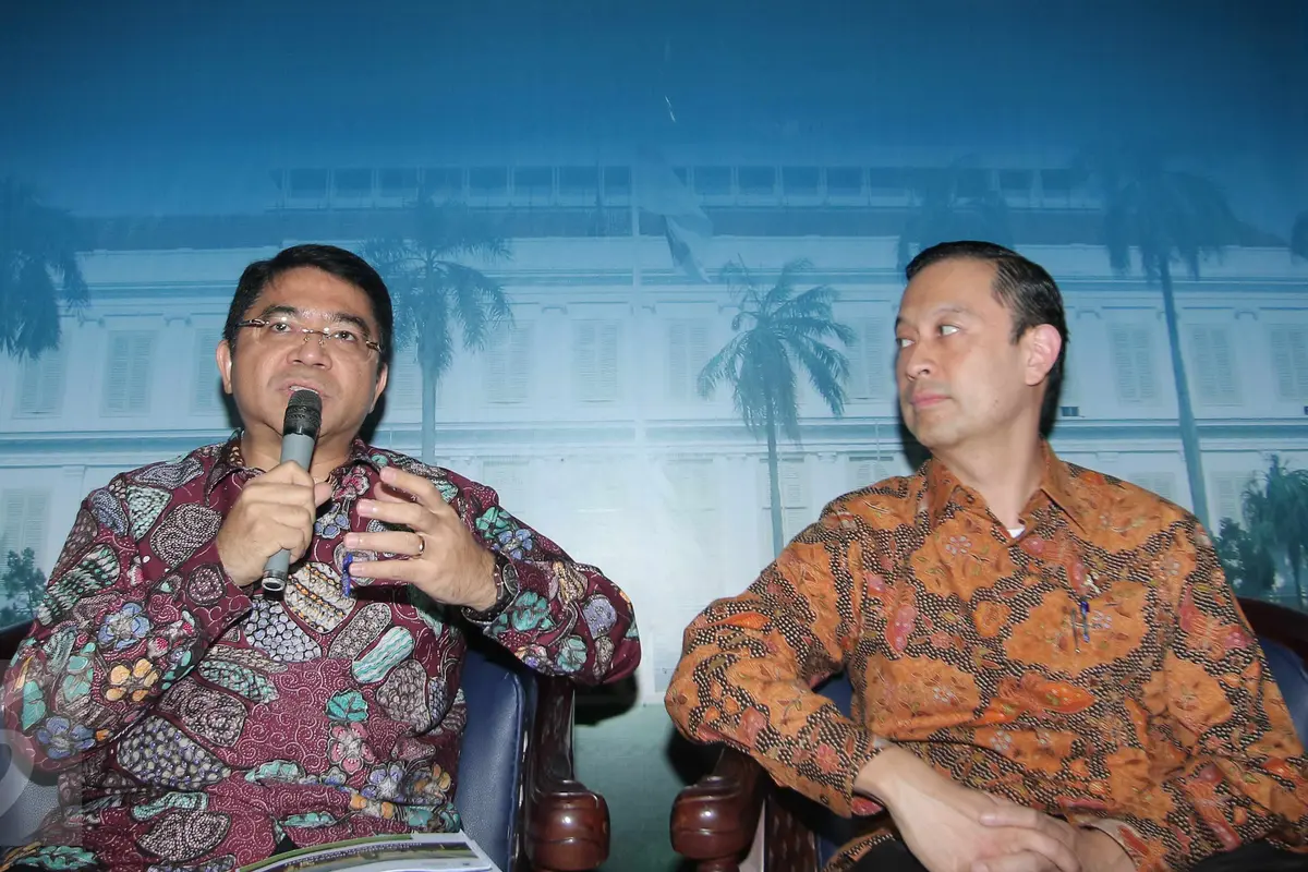 20151002-Mendag Thomas Lembong dan Kepala BKPM Franky Sibarani-Jakarta