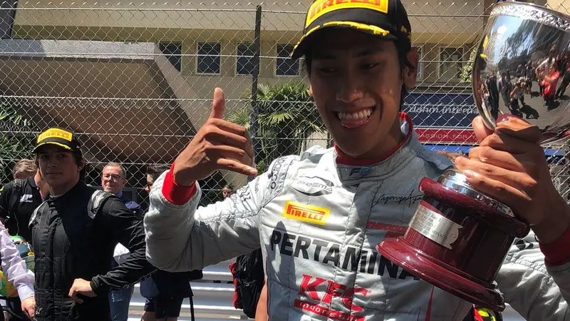 Sean Gelael Raih Podium