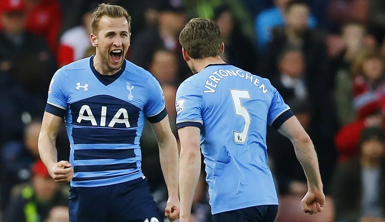 1. Harry Kane (Tottenham), 24 gol dari 34 penampilan. (Reuters/Darren Staples)
