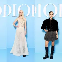 Melihat gaya busana Jisoo BLACKPINK hingga Natalie Portman di Paris Fashion Week (Dior)