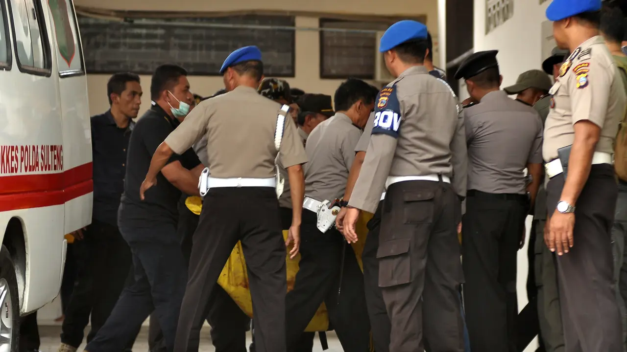 20160719-Penampakan Jenazah Teroris Diduga Santoso di RS Bhayangkara Palu-Sulteng