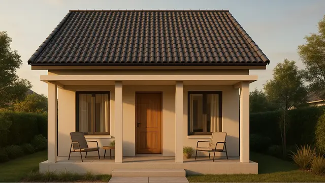 Rumah Sederhana Minimalis 9x6 Atap Genteng