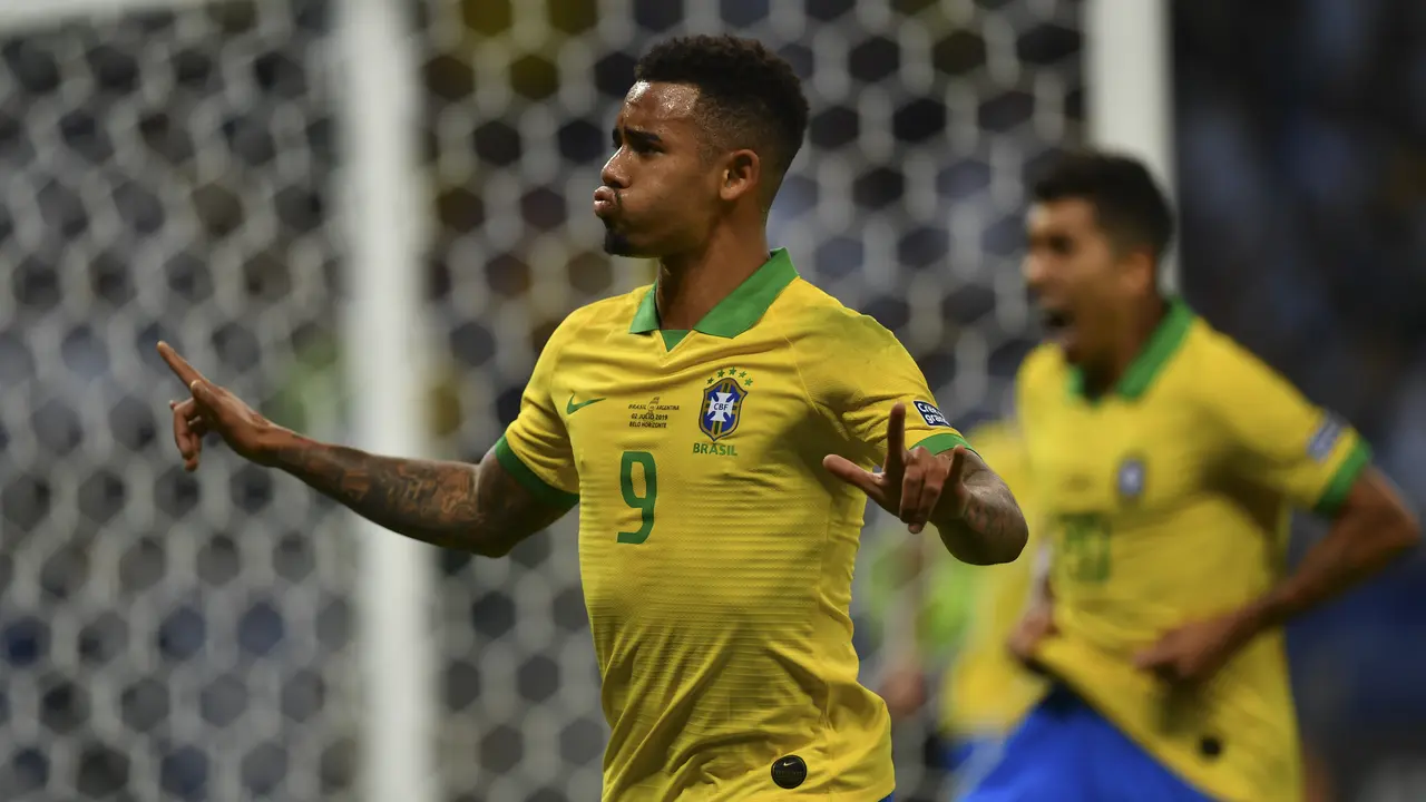 Brasil Vs Argentina Gabriel Jesus