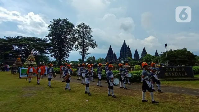 Jelang Tahun Baru, Candi Prambanan Gelar Festival Gunungan