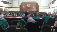 Gelombang demonstrasi menolak Rancangan Undang-Undang (RUU) yang dinilai bermasalah juga muncul di Aceh (Liputan6.com/Rino Abonita)
