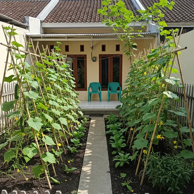 Trik Agar Kebun Mentimun Tidak Mudah Busuk Saat Musim Hujan, Jaga Panen Optimal