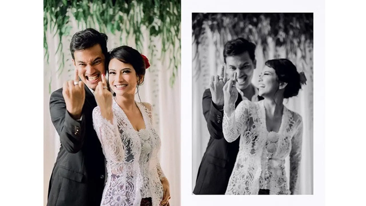 Momen Pernikahan Vanessa Angel dan Febri Ardiansyah