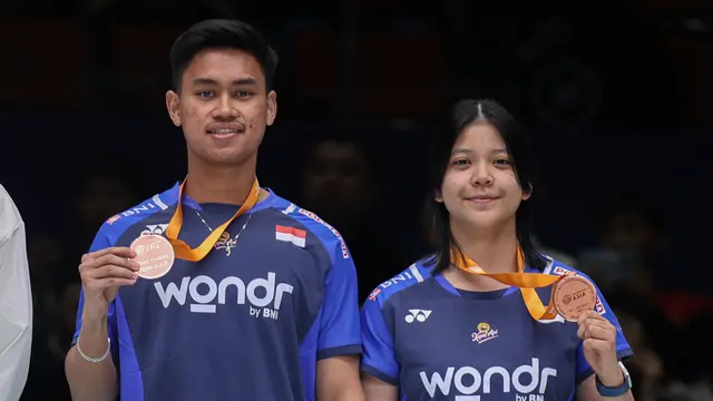 Jafar Hidayatullah/Felisha Alberta Nathaniel Pasaribu - Badminton Asia Championships 2025 - Bulu Tangkis