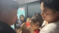 6 Momean Irfan Hakim dan Anwar BAB Gendong Anak Mpok Alpa di Tahlilan 7 Hari