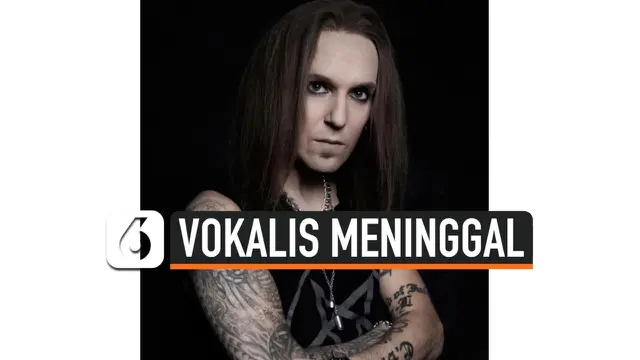 VIDEO: Alexi Laiho, Vokalis Children of Bodom Meninggal di Usia 41 Tahun