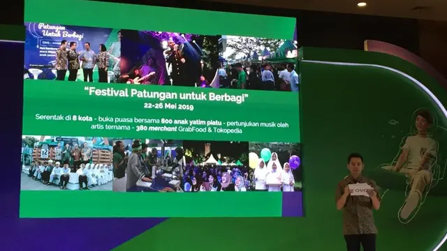 OVO, Grab, dan Tokopedia merilis hasil pengumpulan donasi dalam program donasi digital 'Patungan Untuk Berbagi'.