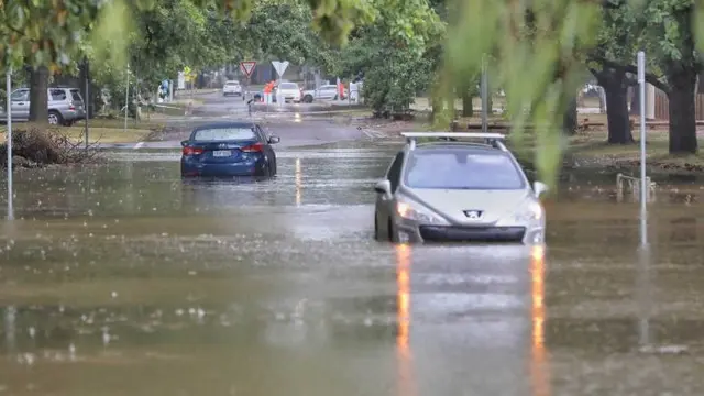Banjir di Canberra pada 25 Februari 2018 (Luke Stephenson/ABC Australia)