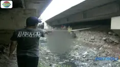 Polisi mendalami kematian pria di kolong Tol Lingkar Luar Barat, Cengkareng, Jakarta Barat. 