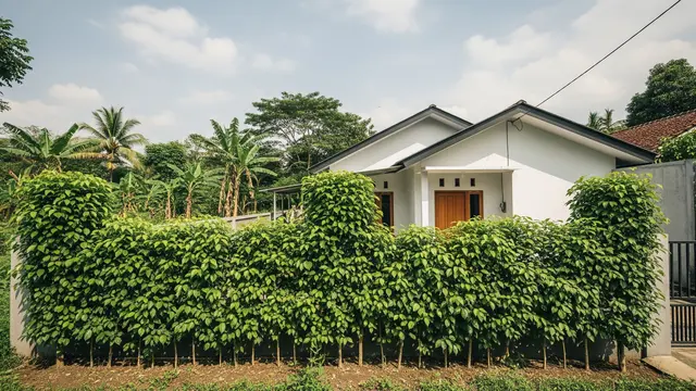 Model Pagar Rumah Desa