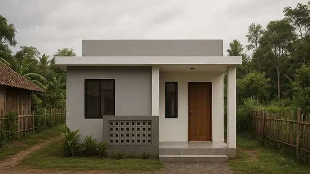 14 Gambar Rumah Sederhana Ukuran 6x9 di Kampung, Cocok untuk Hunian Nyaman dan Hemat Biaya