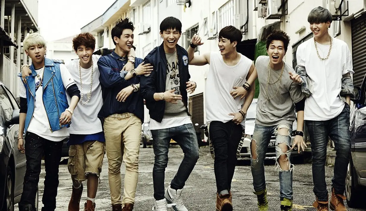 Seperti diketahui, lagu Look milik GOT7 berhasil merajai chart musik Korea seperti Genie, Naver, Soribada, dan Mnet. (Foto: Soompi.com)