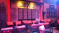 Kafe bergaya Tiongkok lawas memberi sensasi berbeda saat nongkrong