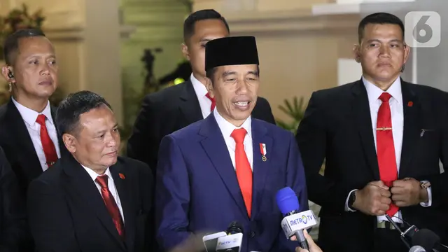Usai Pelantikan Presiden, Jokowi Kembali ke Istana Merdeka
