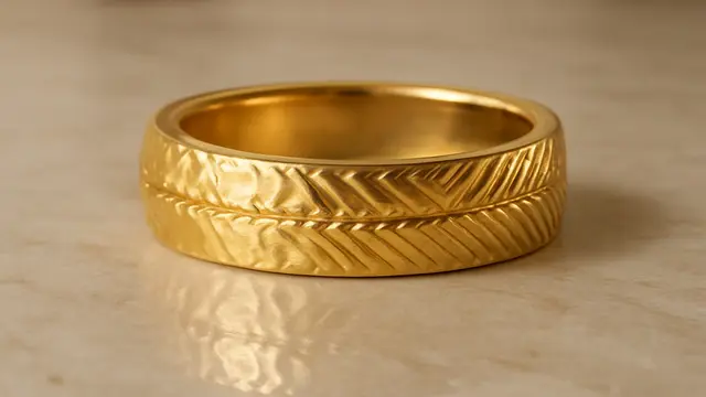 Model Cincin Emas Mewah Tapi Murah/Ilustrasi gambar oleh AI