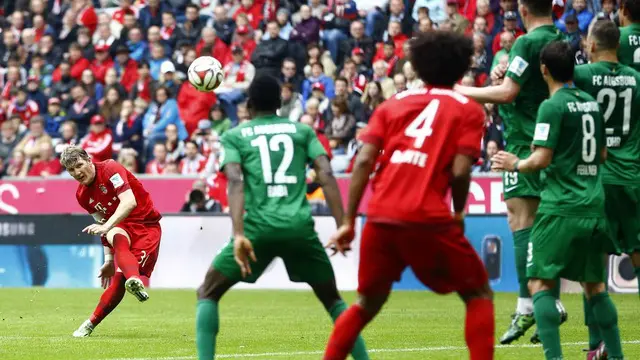 Augsburg Permalukan Bayern Muenchen di Allianz Arena