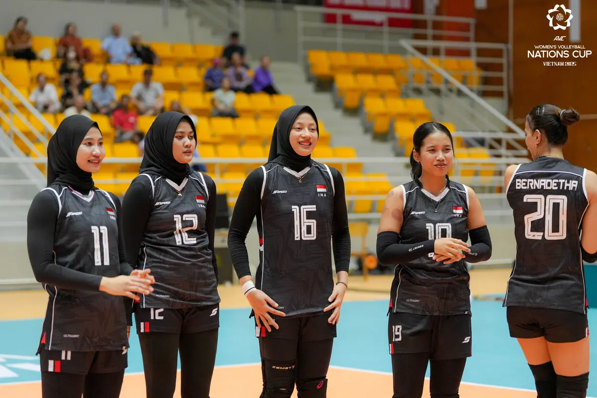 Timnas Voli Putri Indonesia - AVC Nations Cup 2025 - Bola Voli