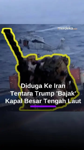 Rekaman Aksi Tentara Trump Serbu Kapal di Tengah Laut, Iran: AS Teroris Bajak Laut!