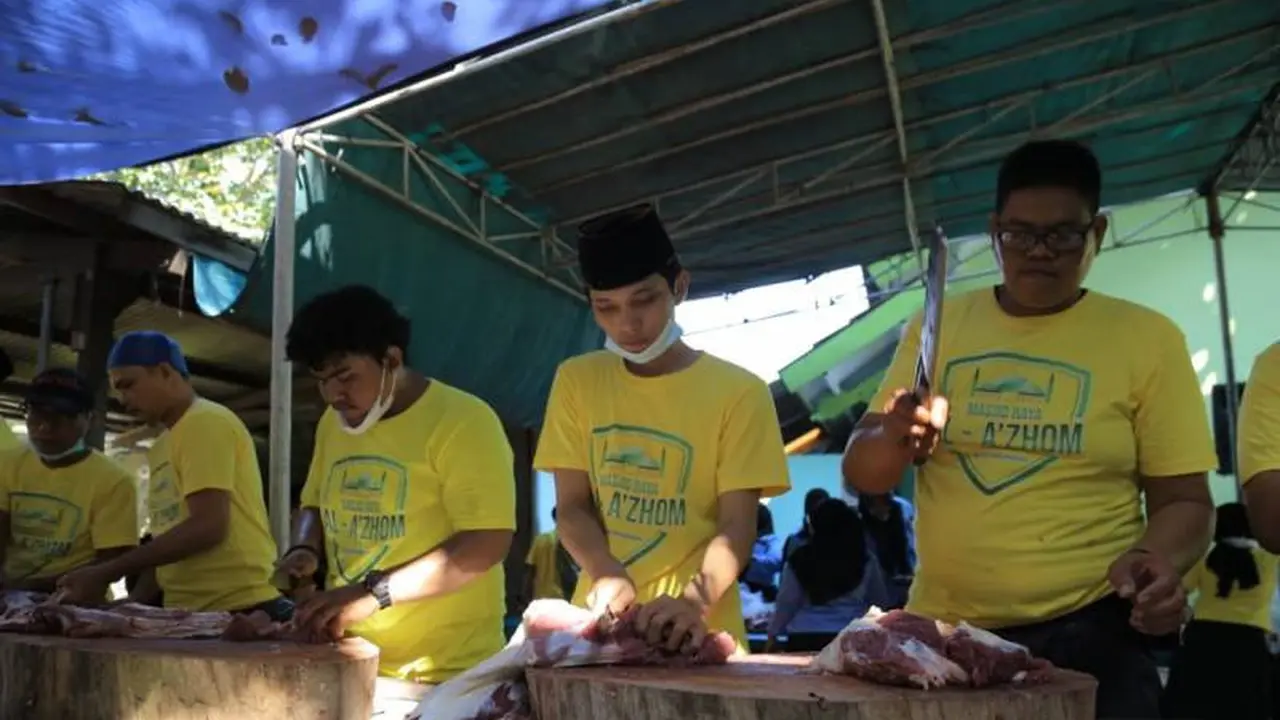 Masjid Raya Al Azhom Tangerang Akan Bagikan 2.000 Kupon Pembagian Hewan Kurban