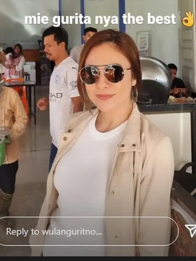 Wulan Guritno tengah berada di Aceh (Foto: Instagram @wulanguritno)