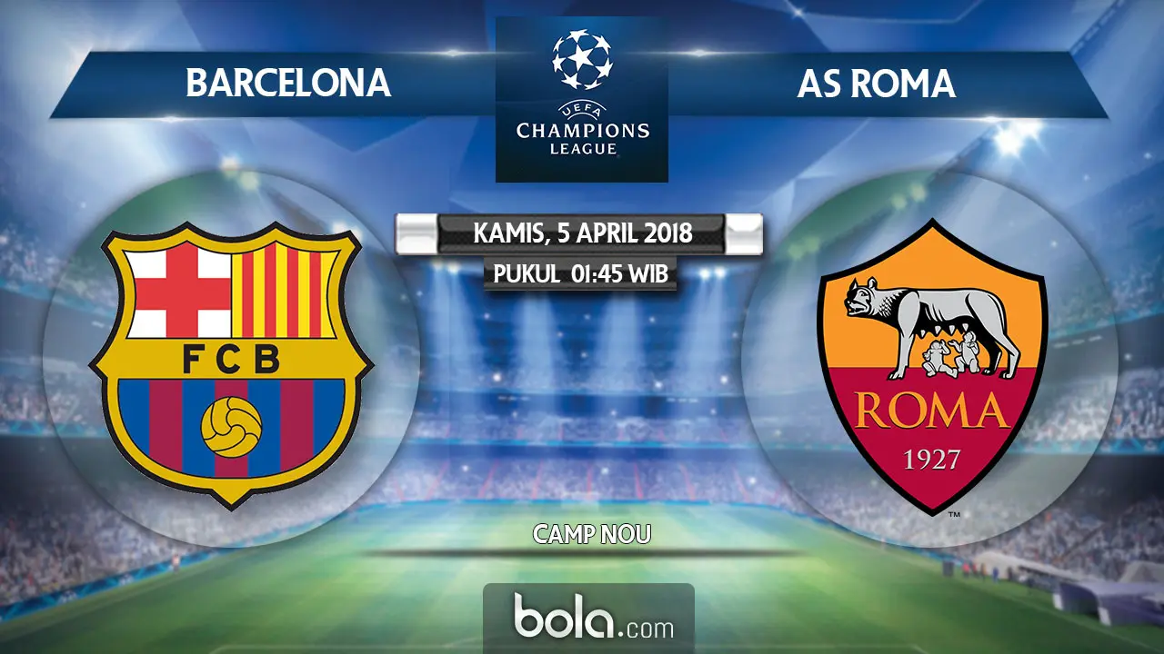 Barcelona vs AS Roma