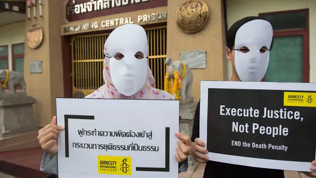 Amnesty International Tolak Hukuman Mati