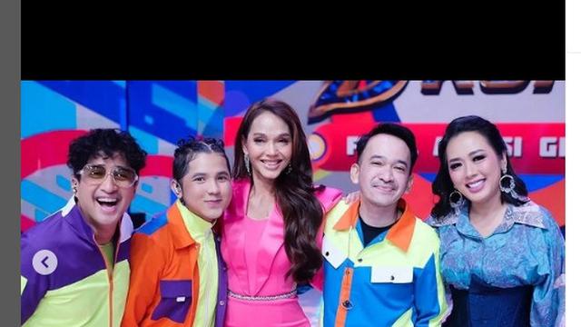 Bunda Corla tampil di D'KOPLO Indosiar (Foto: instagram irfanhakim75)