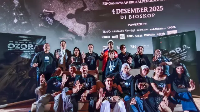 Para pengisi film Ozora. (M Altaf Jauhar. Liputan6.com)