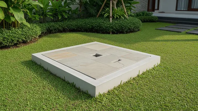 Sumur Pompa dengan Penutup Beton Minimalis