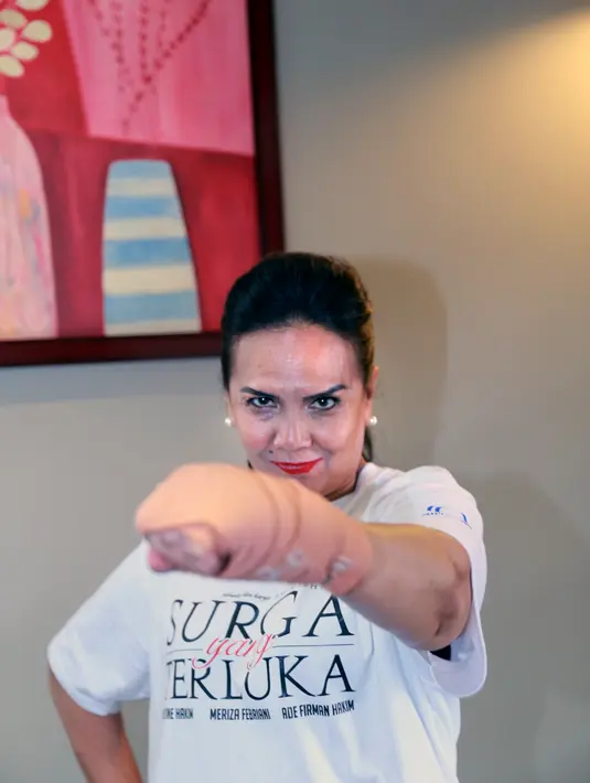 Peraih piala Citra FFI lewat film 'Tjoet Nja' Dhien' (1988) ini berharap filmnya tidak hanya menjual ratapan saja. (Adrian Putra/Bintang.com)