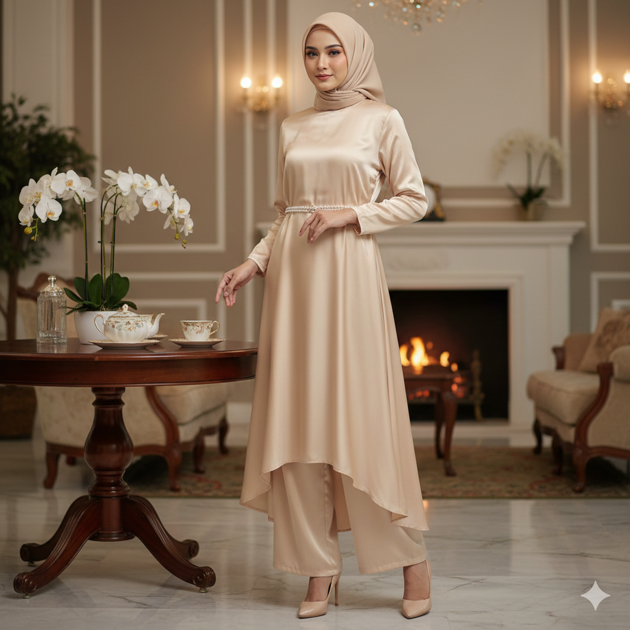 7 Model Baju Lebaran One Set Wanita 2026, Tampilan Elegan dan Stylish ...