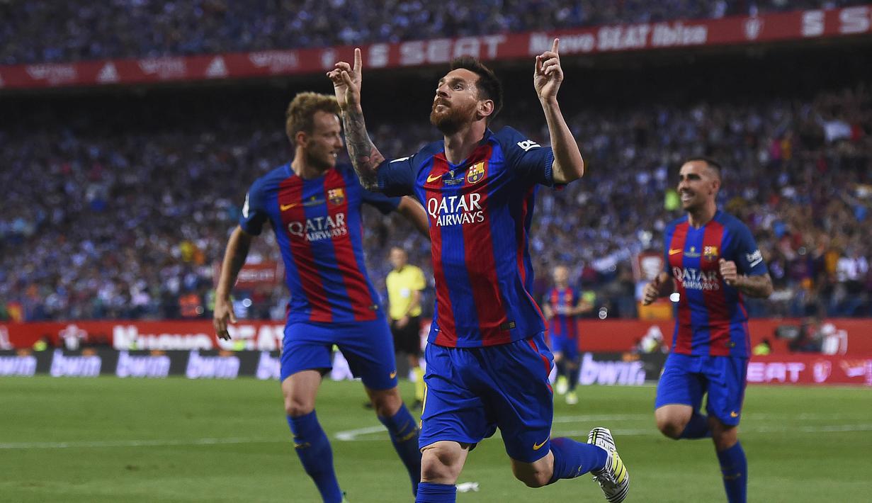 4. Barcelona (Sepak Bola) - 3,64 miliar dolar (Rp 48,5 triliun). (AFP/Josep Lago)