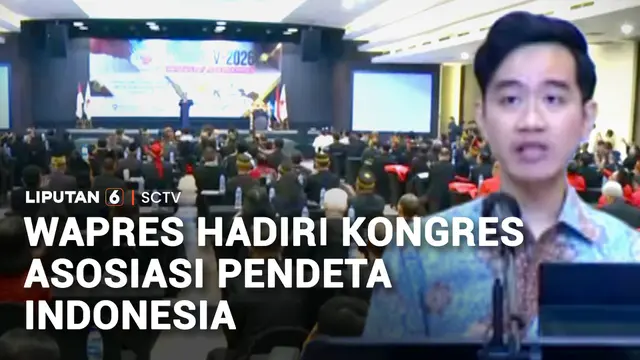 Wapres Hadiri Kongres Asosiasi Pendeta Indonesia