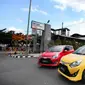 New Toyota Agya kelir kuning paling diminati konsumen. (ist)