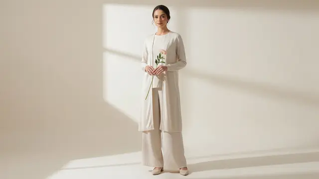Model Baju Bridesmaid Cardigan Modern/ Ilustrasi AI